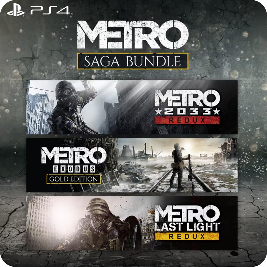 METRO SAGA PACK X3 - PS4 DIGITAL