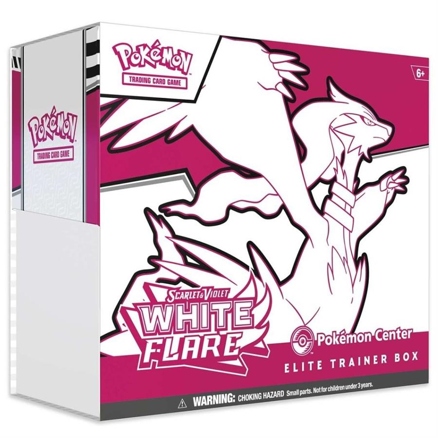 POKEMON TCG SCARLET & VIOLET WHITE FLARE ELITE TRAINER BOX - ESP