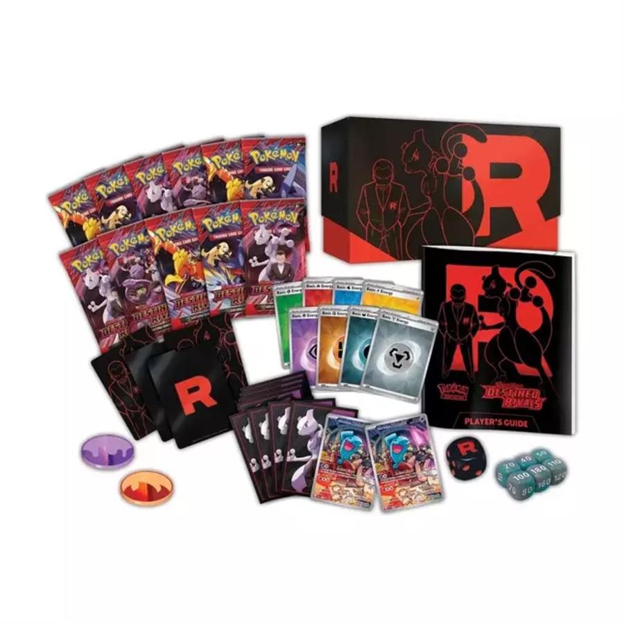 POKEMON TCG DESTINED RIVALS ELITE TRAINER BOX ESP