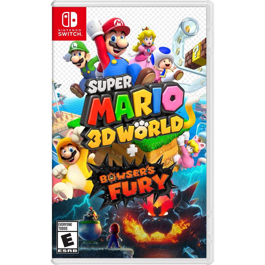 SUPER MARIO 3D WORLD + BOWSER'S FURY - NINTENDO SWITCH FISICO