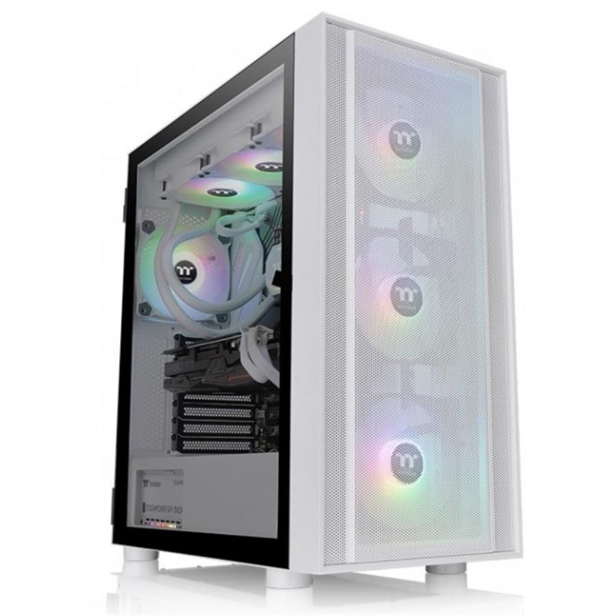 GABINETE THERMALTAKE H570 TG SNOW WHITE TEMPERED GLASS