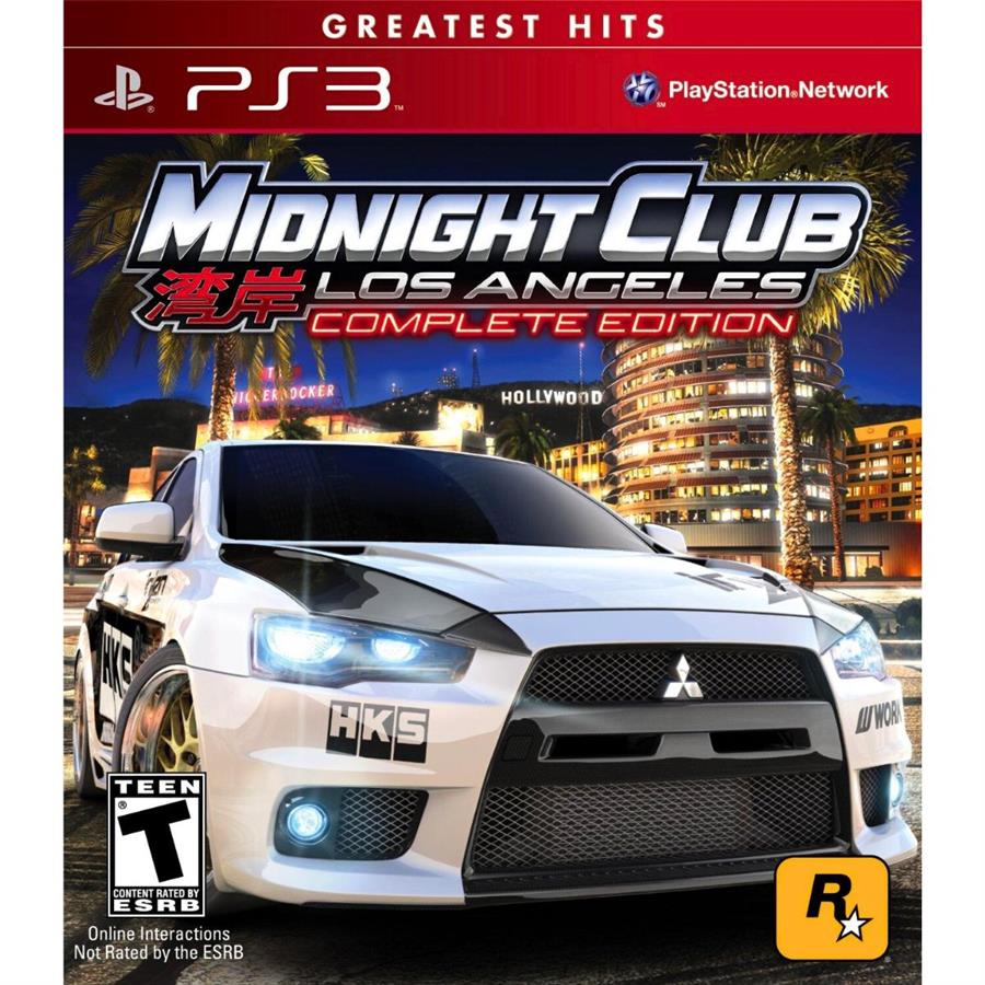 MIDNIGHT CLUB LOS ANGELES COMPLETE EDITION - PS3 DIGITAL