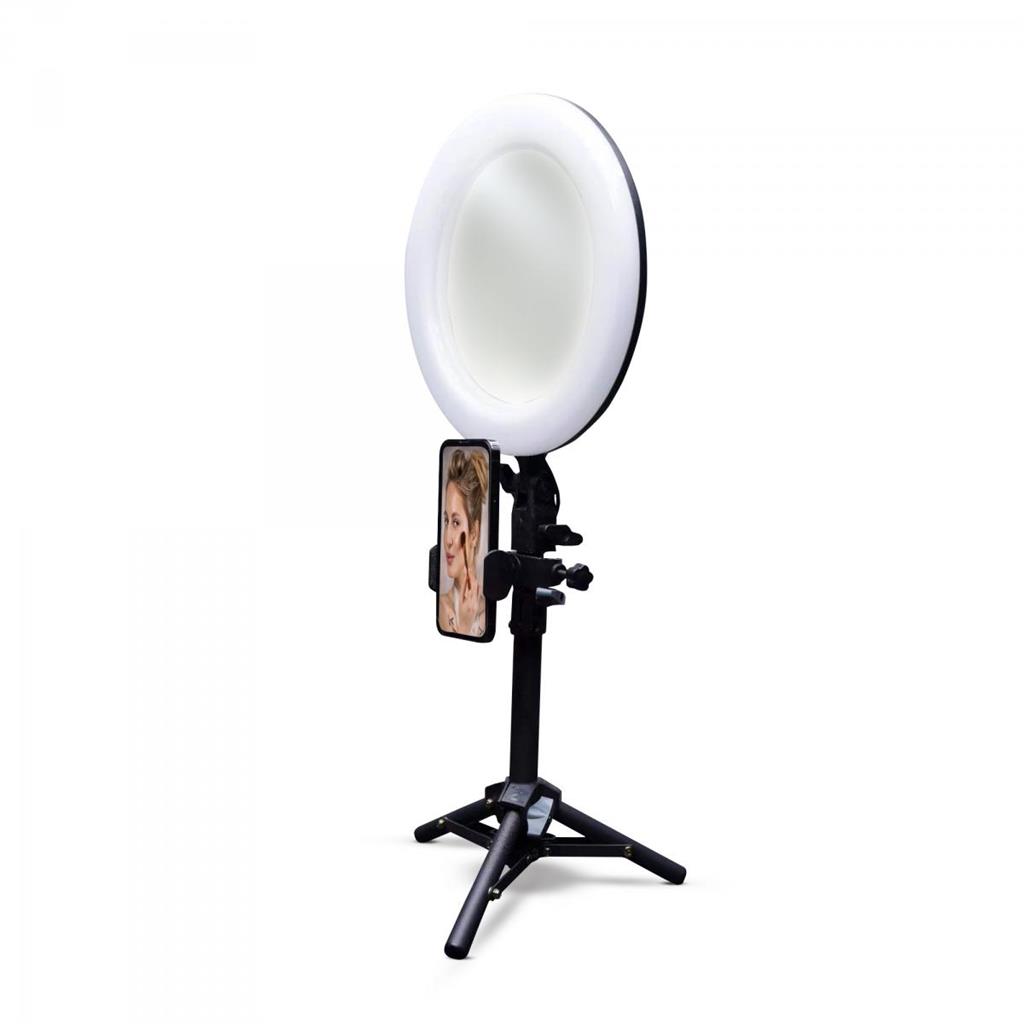 ARO DE LUZ LED CON TRIPODE SOUL SELFIE RING - 11" RGB