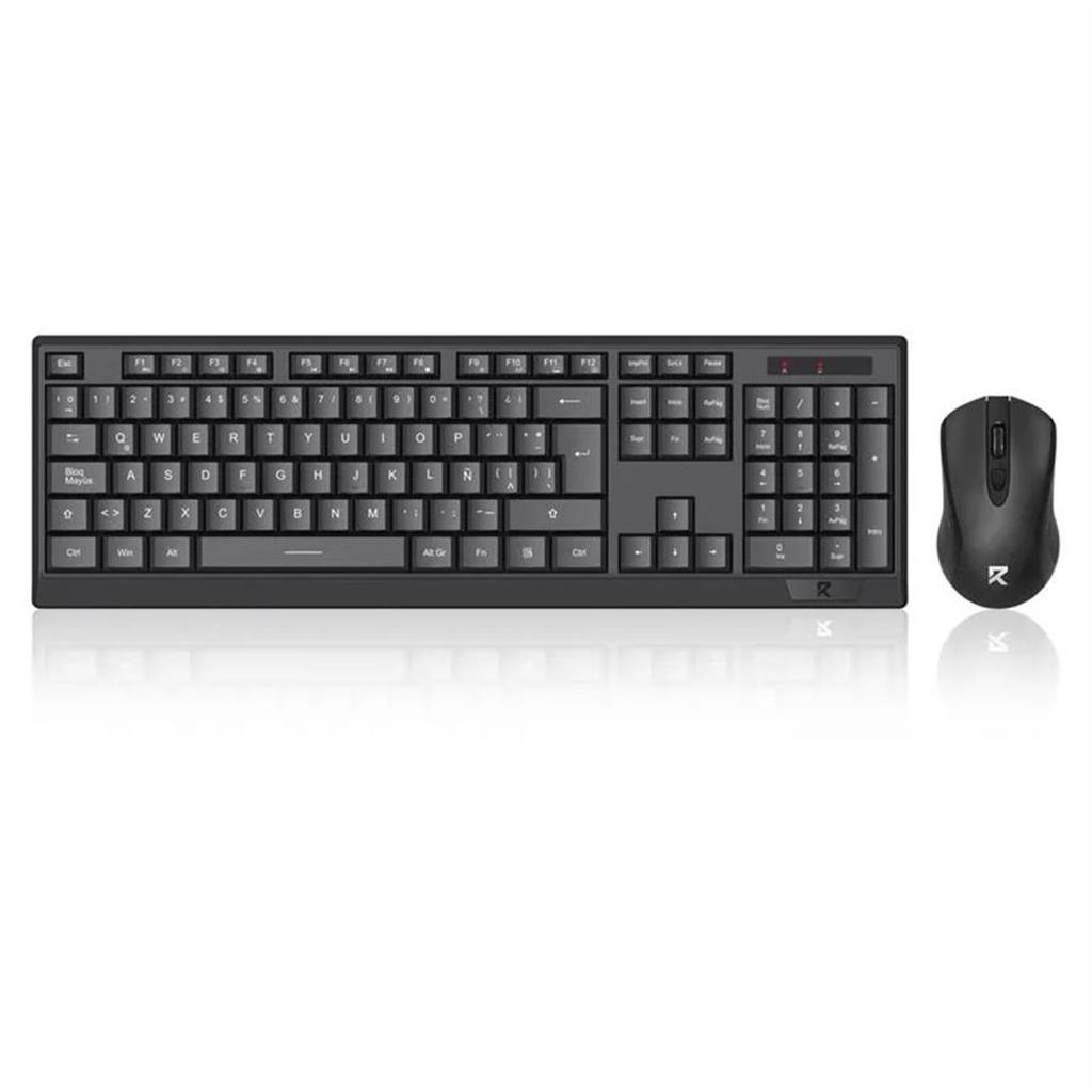 KIT REDRAGON BK-8343 WIRELESS OFIMATICA (TECLADO + MOUSE)