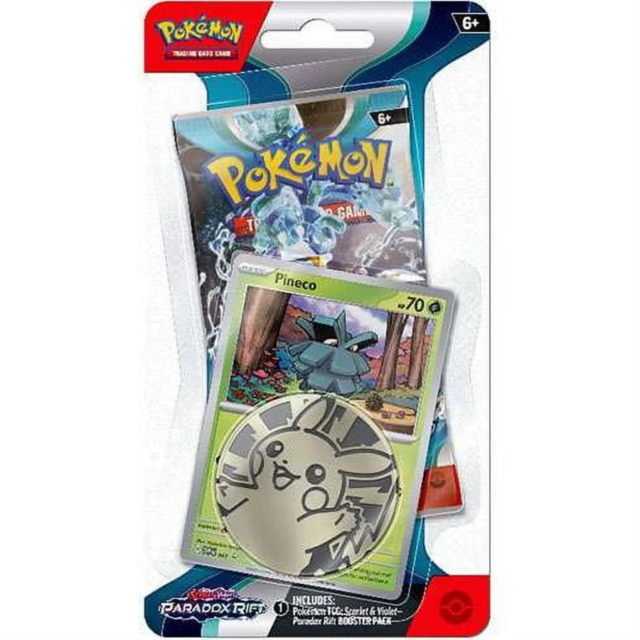 POKEMON TCG SCARLET & VIOLET PARADOX RIFT + MONEDA - PINECO