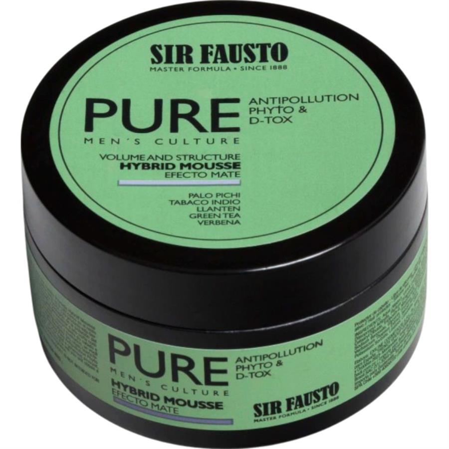 POMADA HYBRID MOUSSE PURE DTOX SIR FAUSTO - 100ML