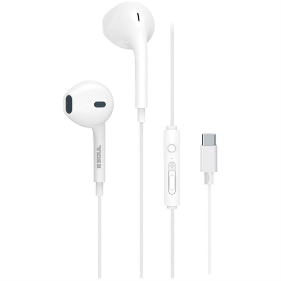 AURICULAR SOUL S389 MANOS LIBRES TIPO C - BLANCO