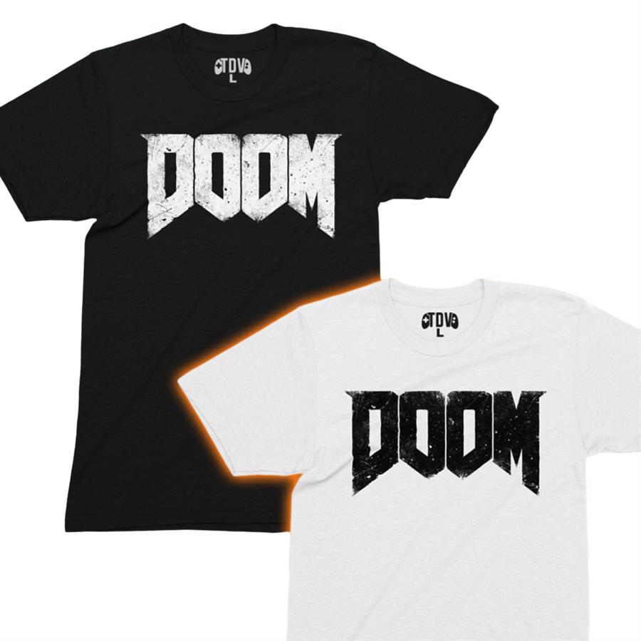 REMERA TDV - DOOM (NEGRA)